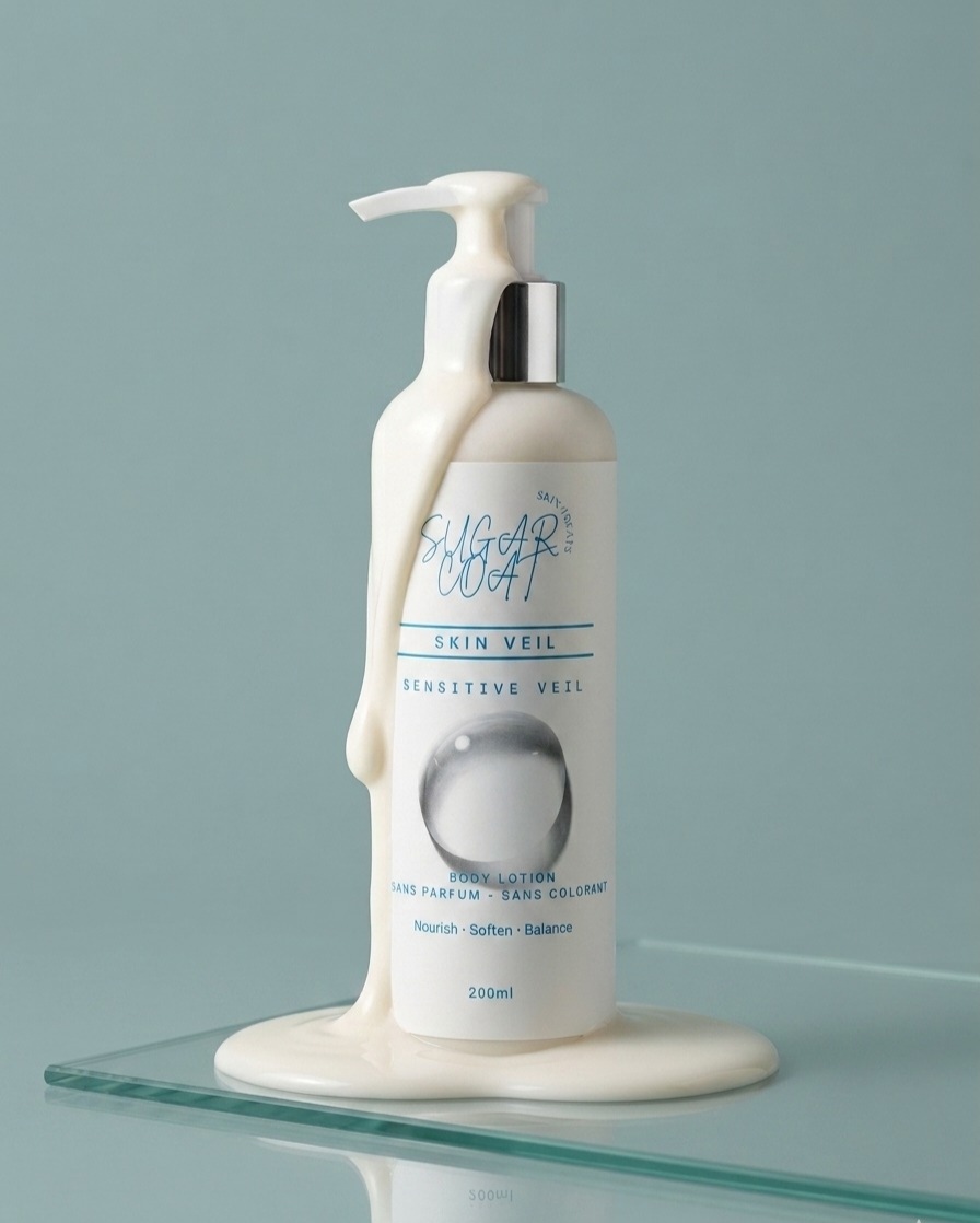 Sugar Coat - Sensitive Veil body lotion - fragrance free dye free
